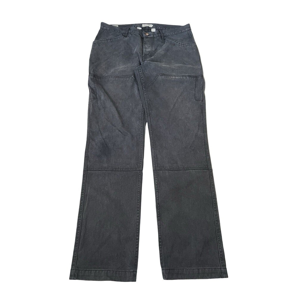 Taylor Stitch Chore Pant Boss Duck Canvas Black Coal Men’s 36 - Picture 3 of 5